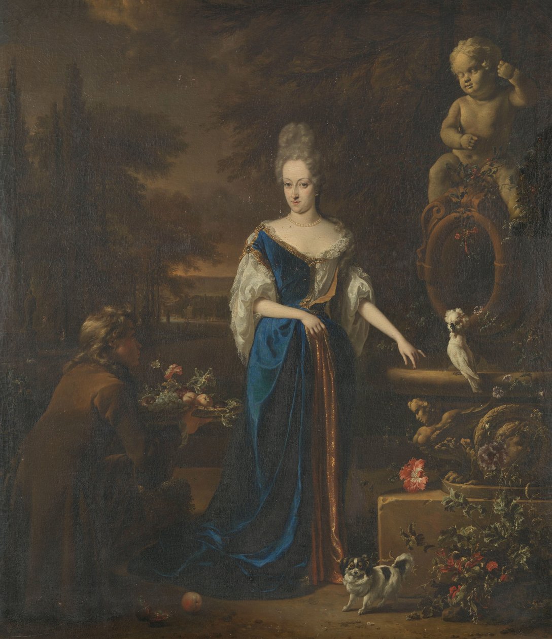 Portrett av Maria Cornelisz, kone til Silvester van Tongeren av Jan Baptist Weenix