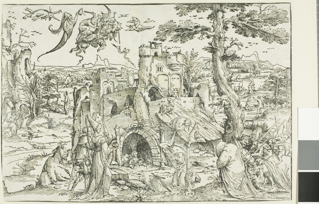Fristelsen til St. Antonius av Jan Wellens de Cock