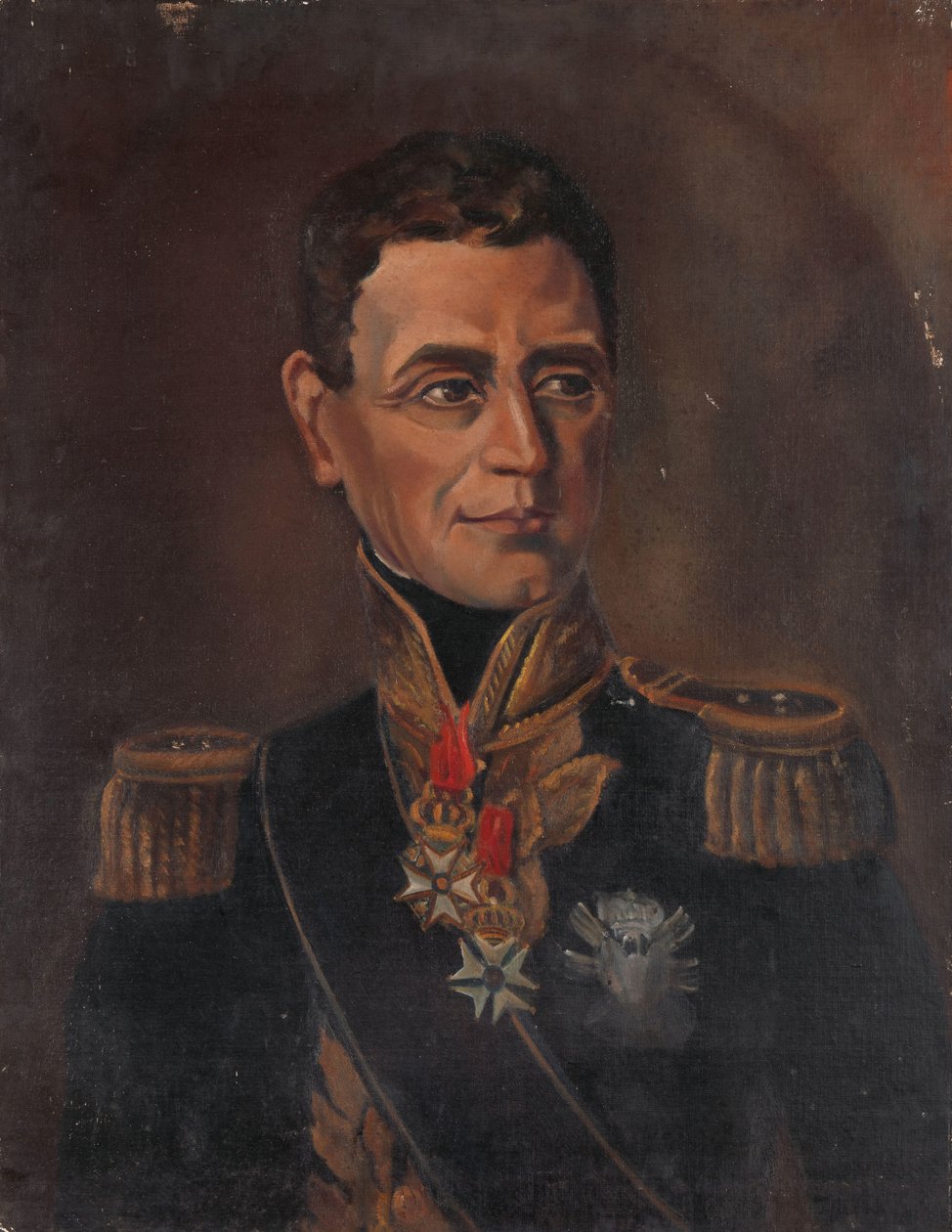 Jonkheer Jan Willem Janssens (1762-1838). Generalguvernør (1811-12) av Jan Willem Pieneman (copy after)