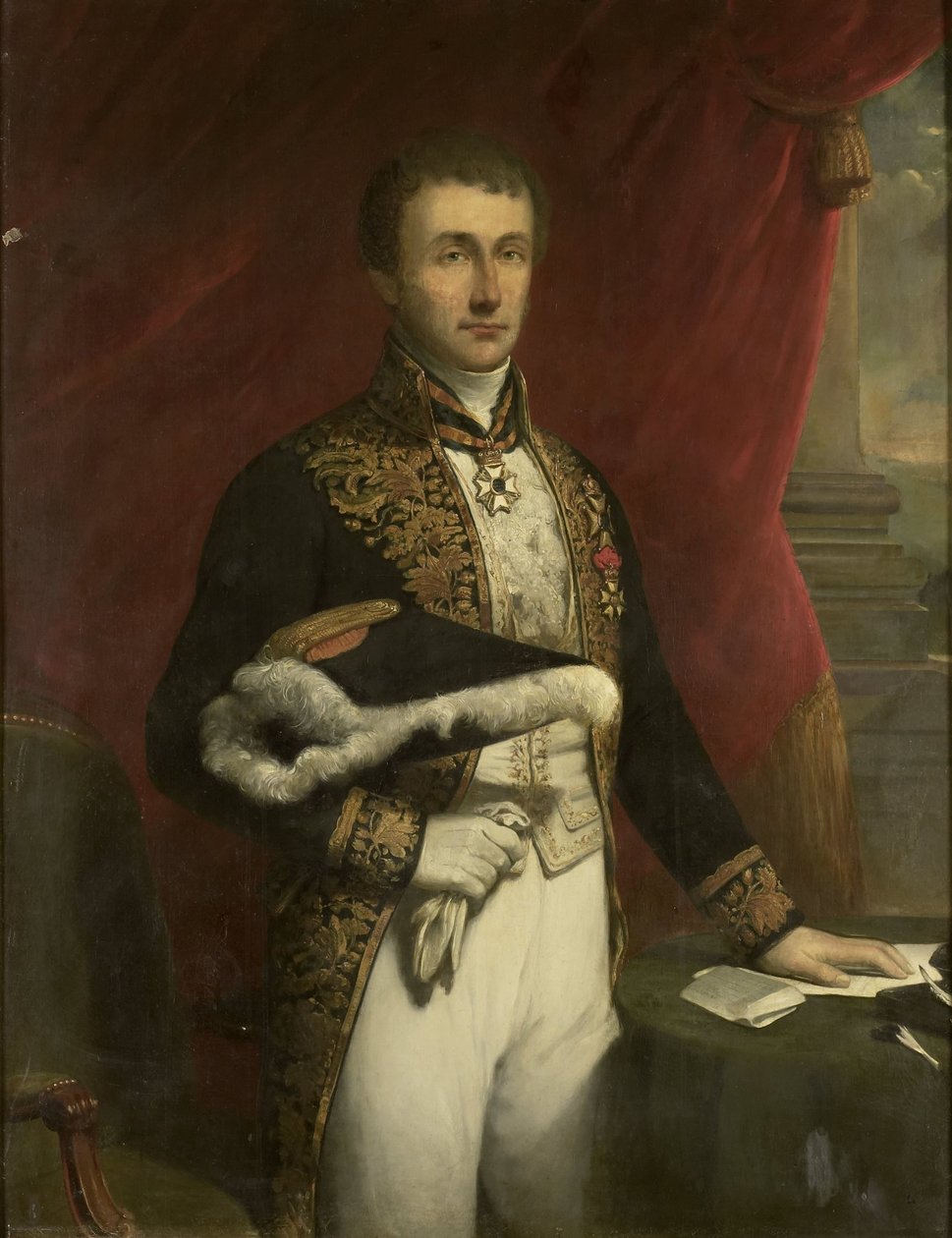 Pieter Merkus (1787-1844). Generalguvernør (1841–44) av Jan Willem Pieneman (copy after)