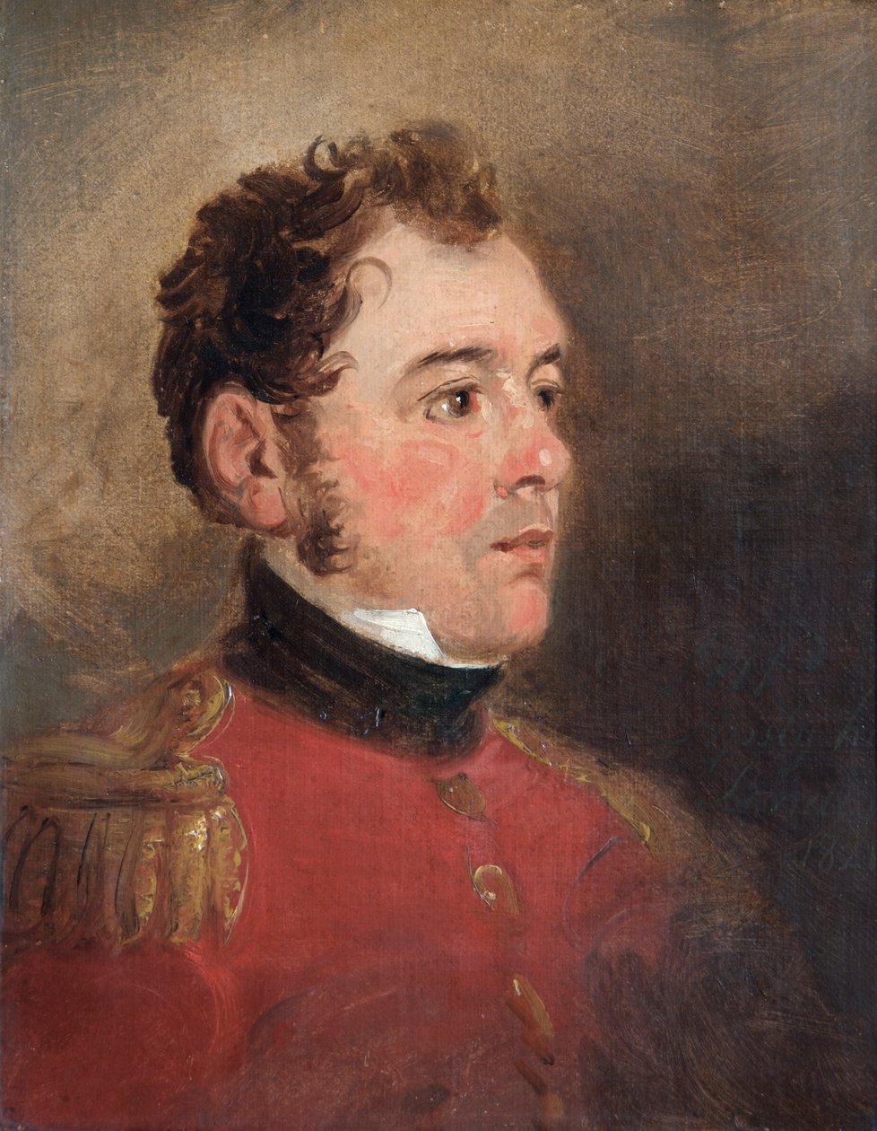 Portrett av general Sir James Shaw Kennedy, britisk soldat, 1821 av Jan Willem Pieneman
