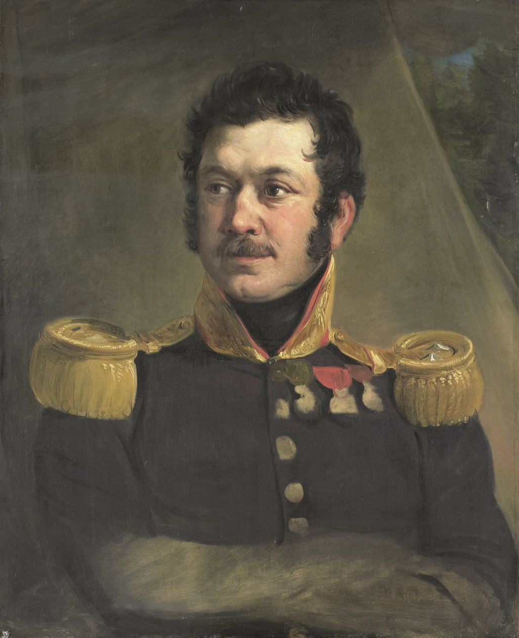 Portrett av generalløytnant Frederik Knotzer av Jan Willem Pieneman