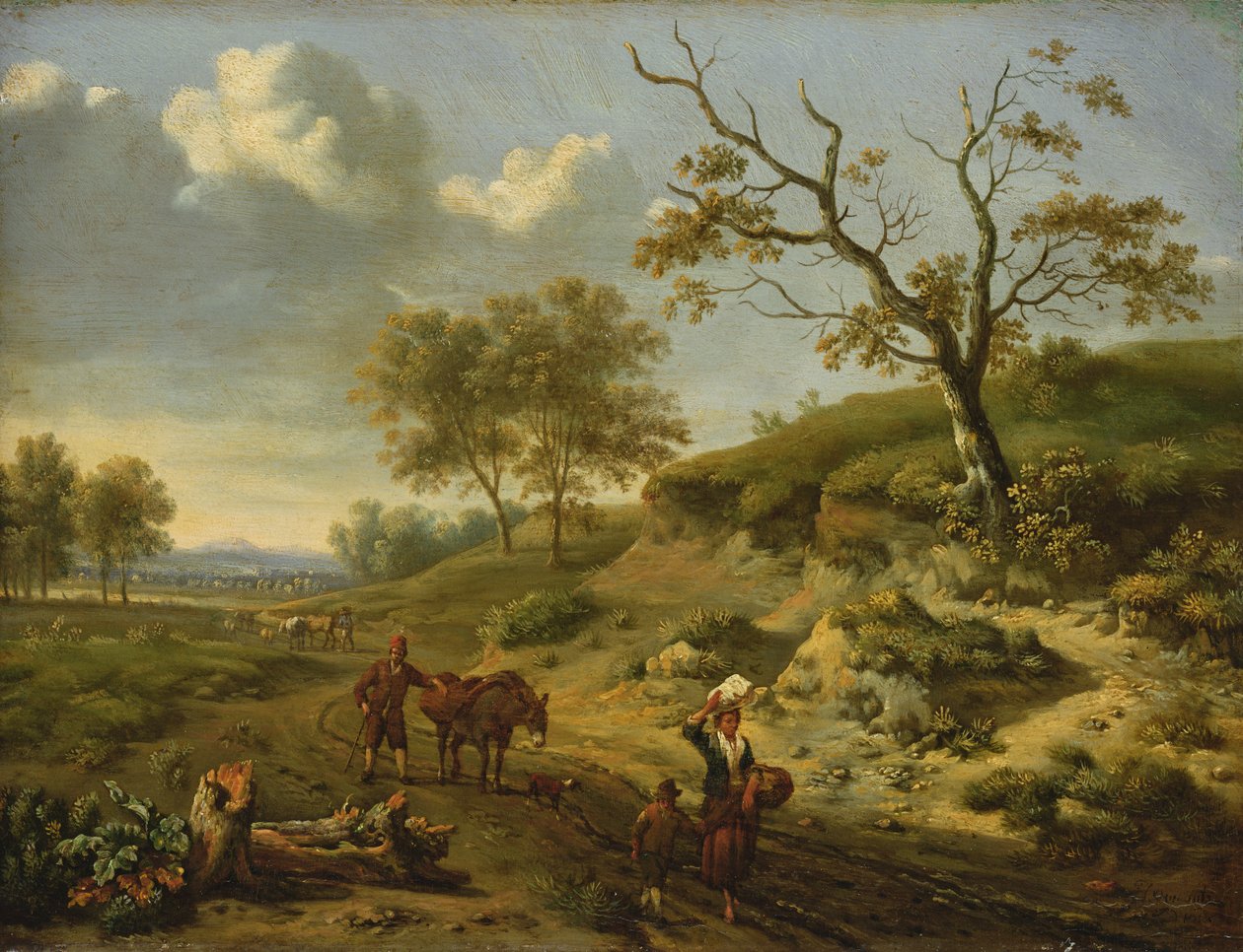 Landskap, 1659 av Jan Wiynants
