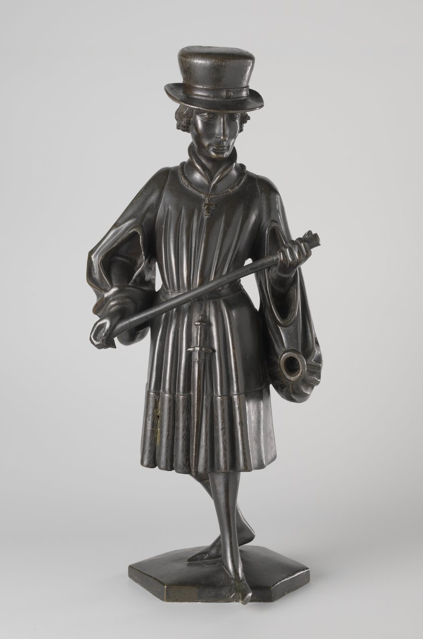 Gråter fra graven til Isabella av Bourbon, ca. 1475-76 (bronse) av Jan attrib.to Borman