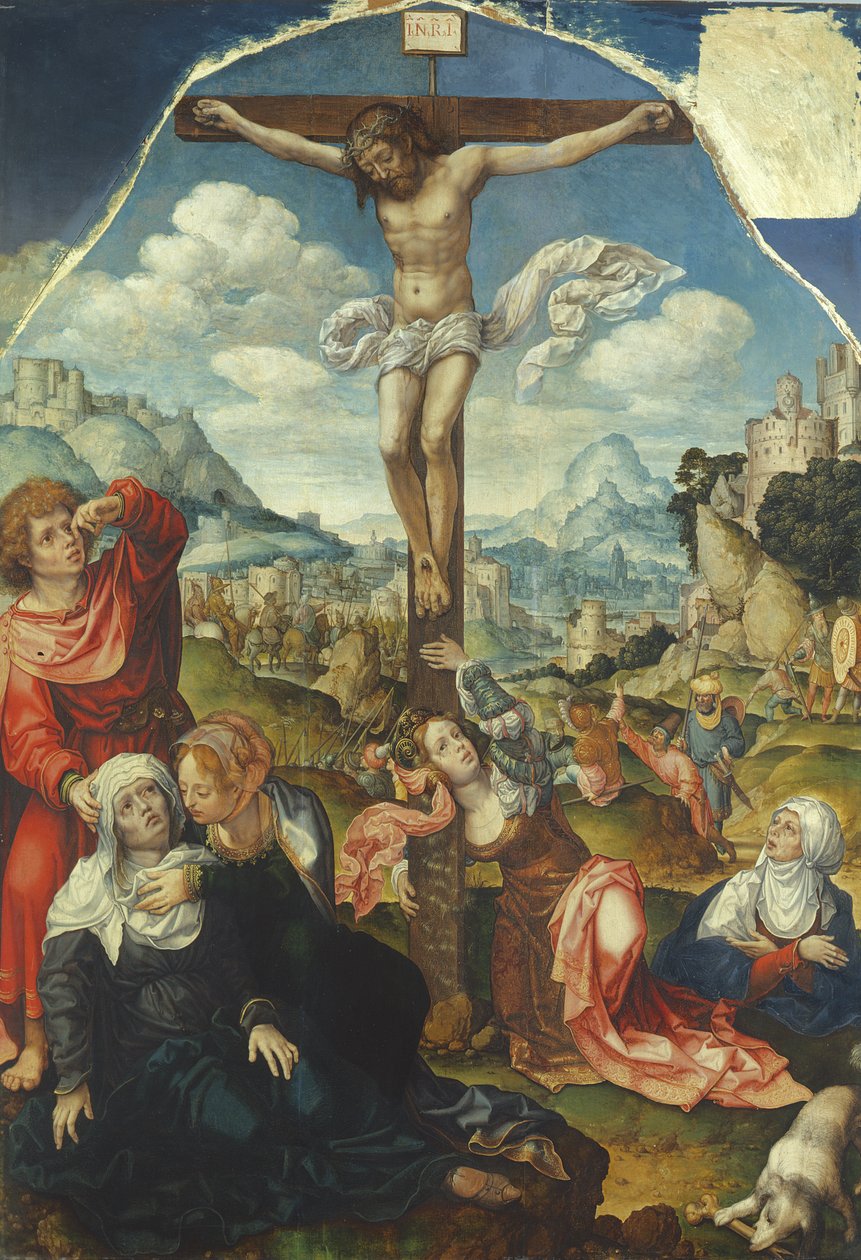Korsfestelsen av Jan Gossaert