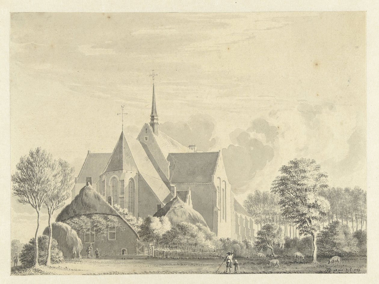 Someren kirke av Jan de Beijer