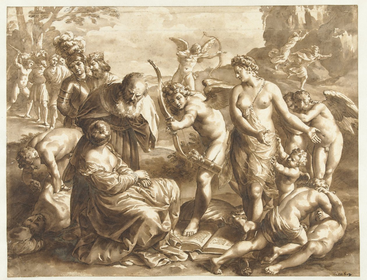 Allegori om Venus kraft Allegori om Venus kraft av Jan de Bisschop