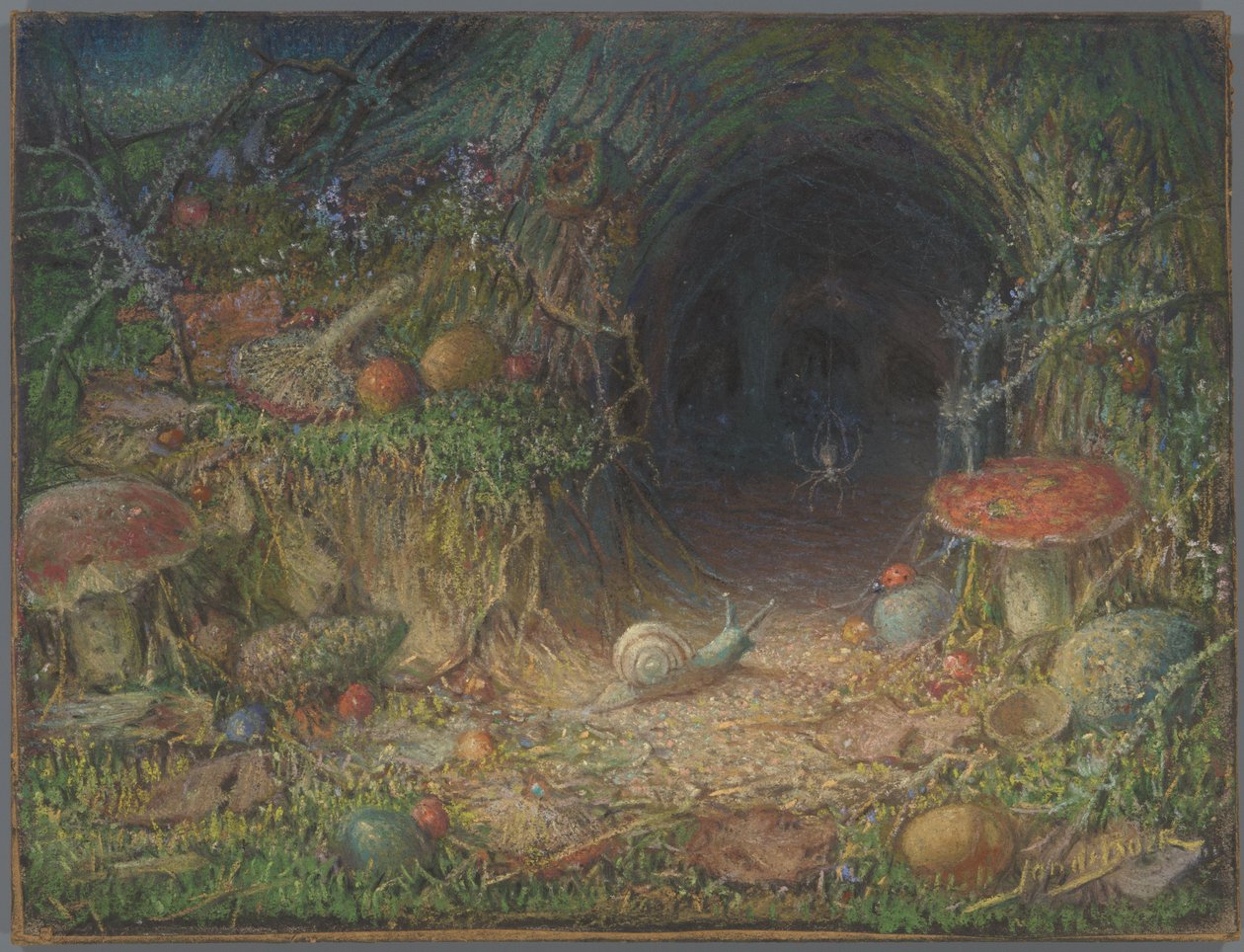 Under det gamle treet av Jan de Boer (signed by artist)