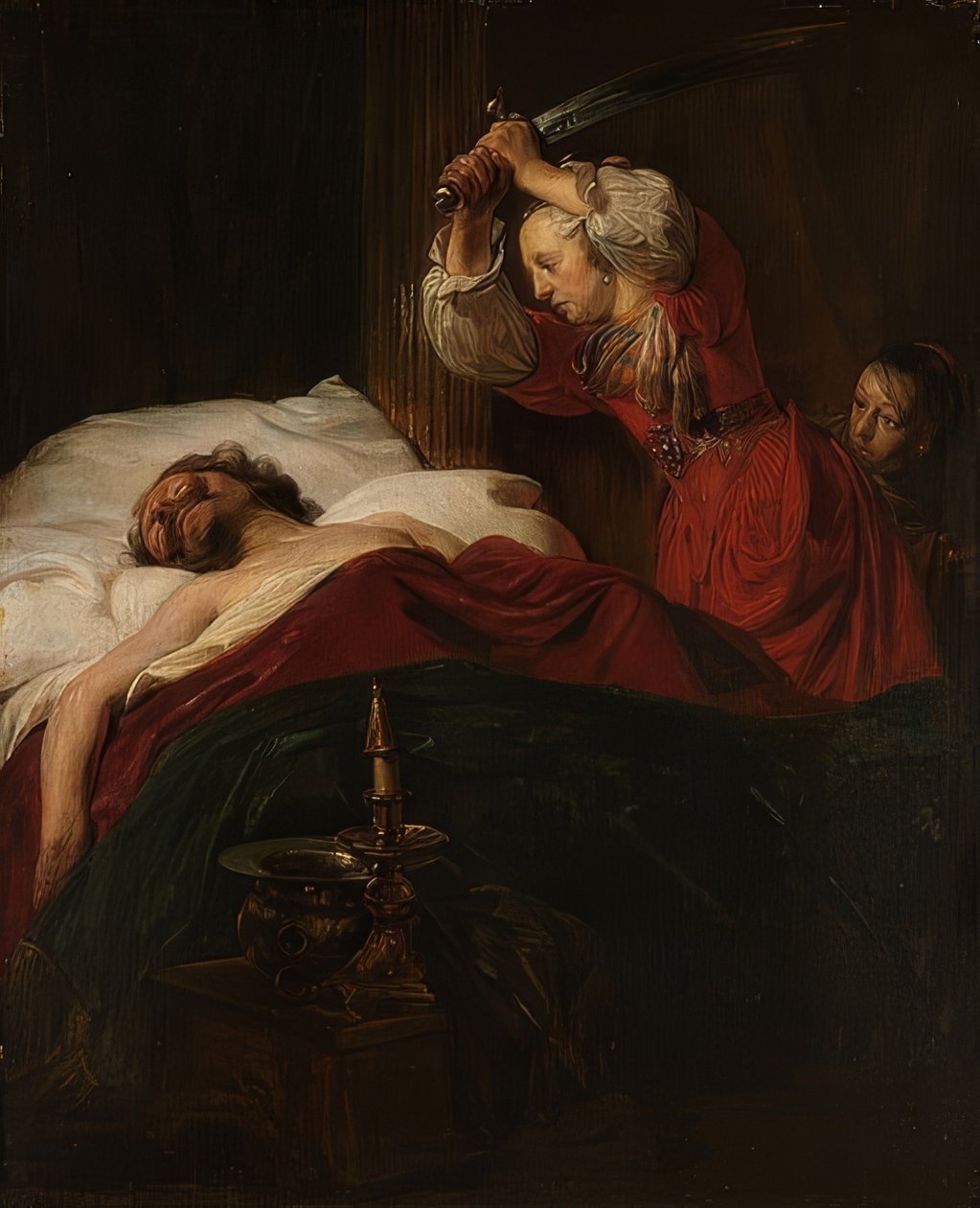 Judith og Holofernes. 1659 av Jan de Bray