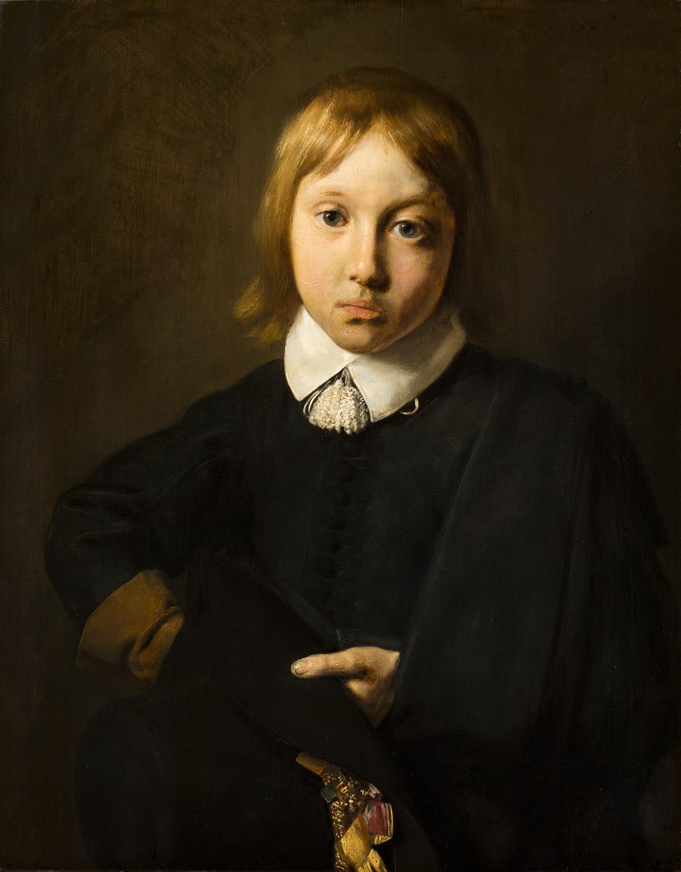 Portrett av en seks år gammel gutt av Jan de Bray