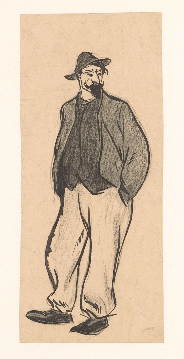 mannsfigur av Jan de Waardt