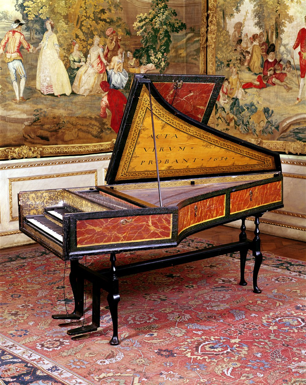 Cembalo, 1634 av Jan or Joannes Ruckers