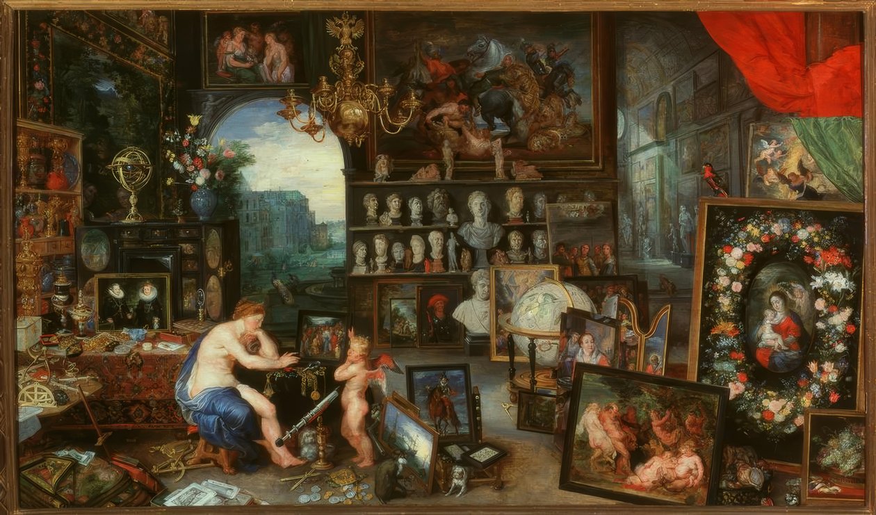 Ansiktet av Jan the Elder Brueghel
