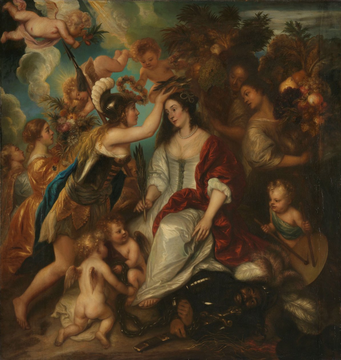 Allegory of Peace, 1652 av Jan the Elder Lievens