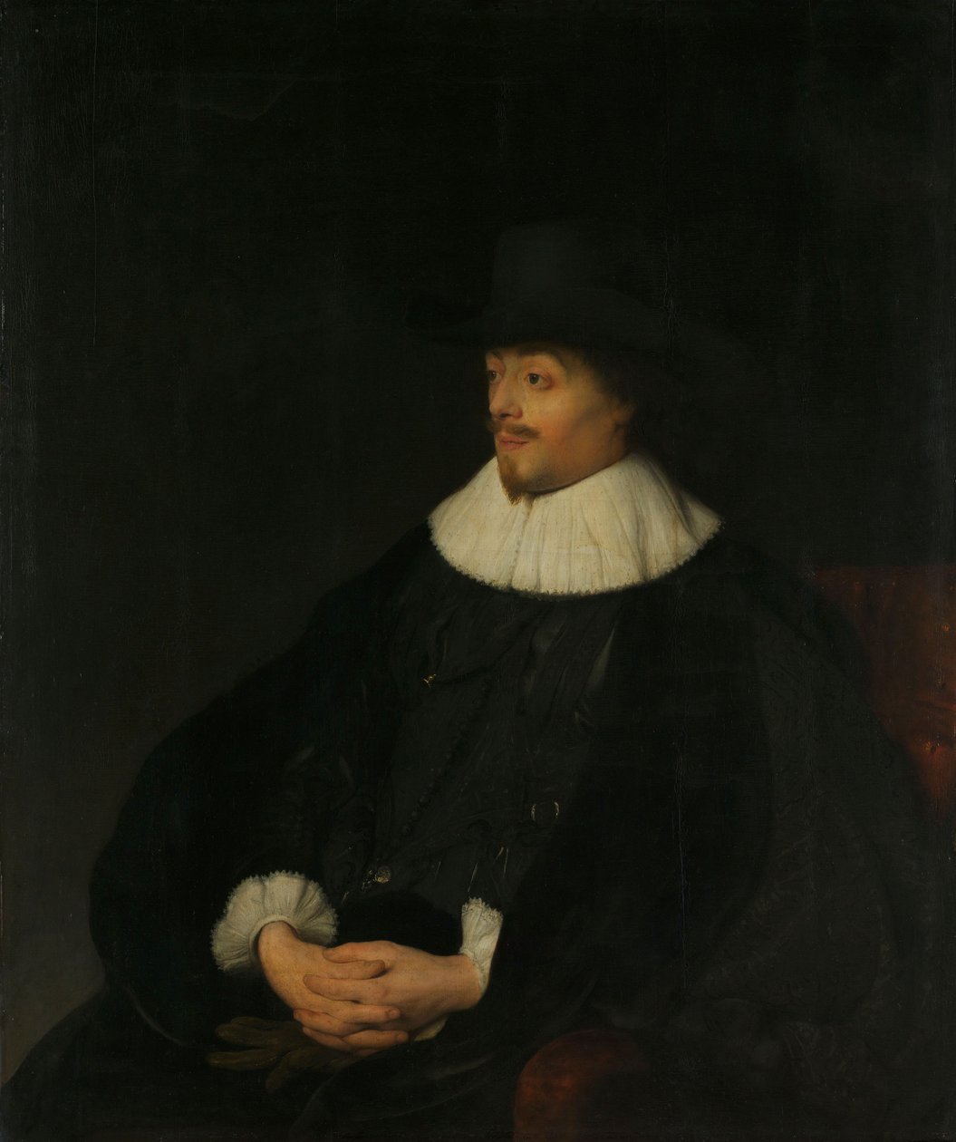 Portrett av Constantine Huygens, ca. 1628-29 av Jan the Elder Lievens