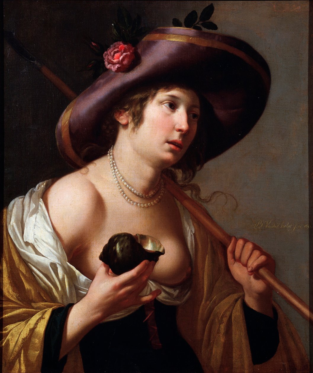 Prinsesse Granida etter skuespillet Granida av Pieter Corneliszoon Hooft, 1651 av Jan van Bijlert