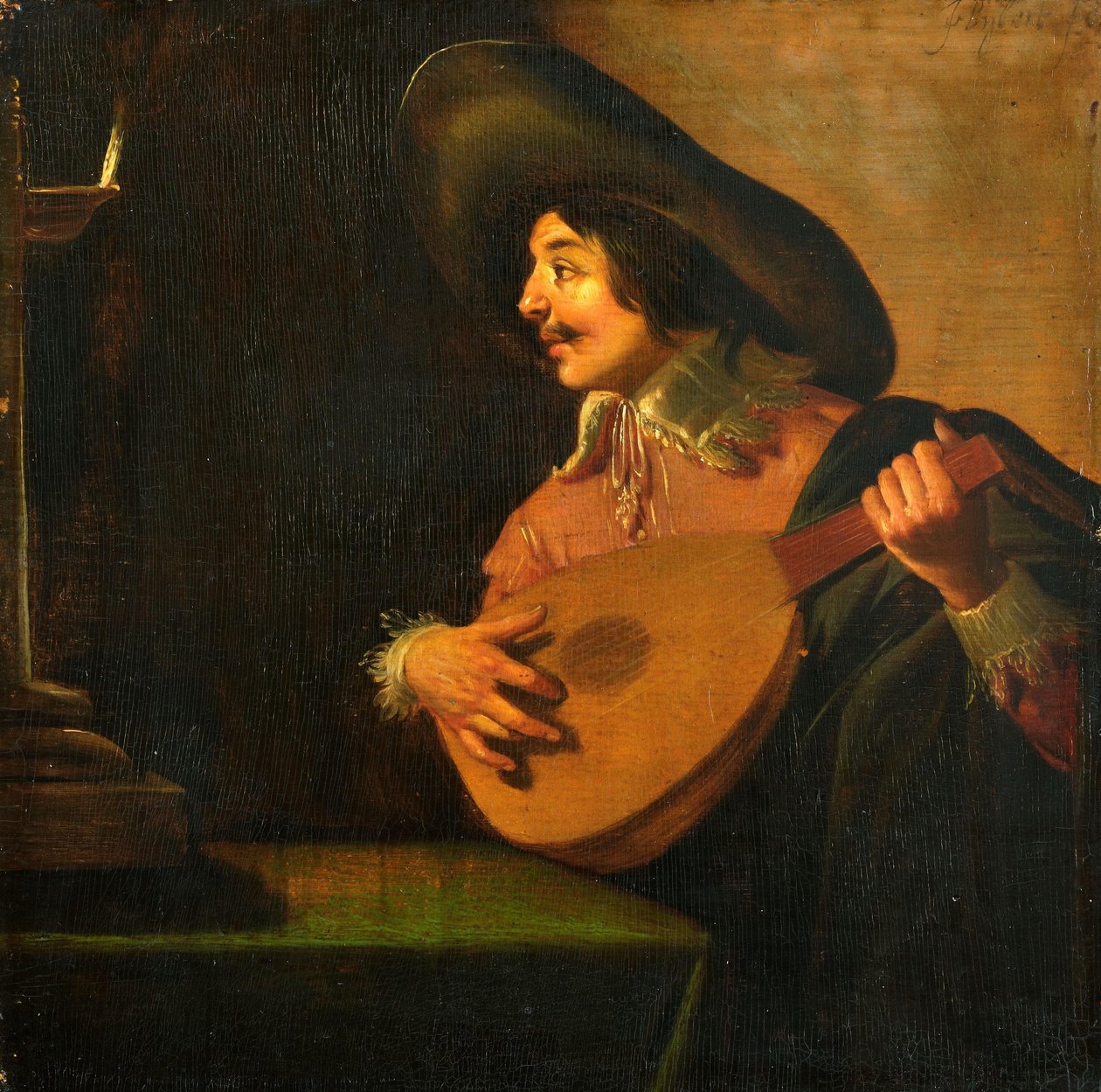 Lutespilleren av Jan van Bijlert
