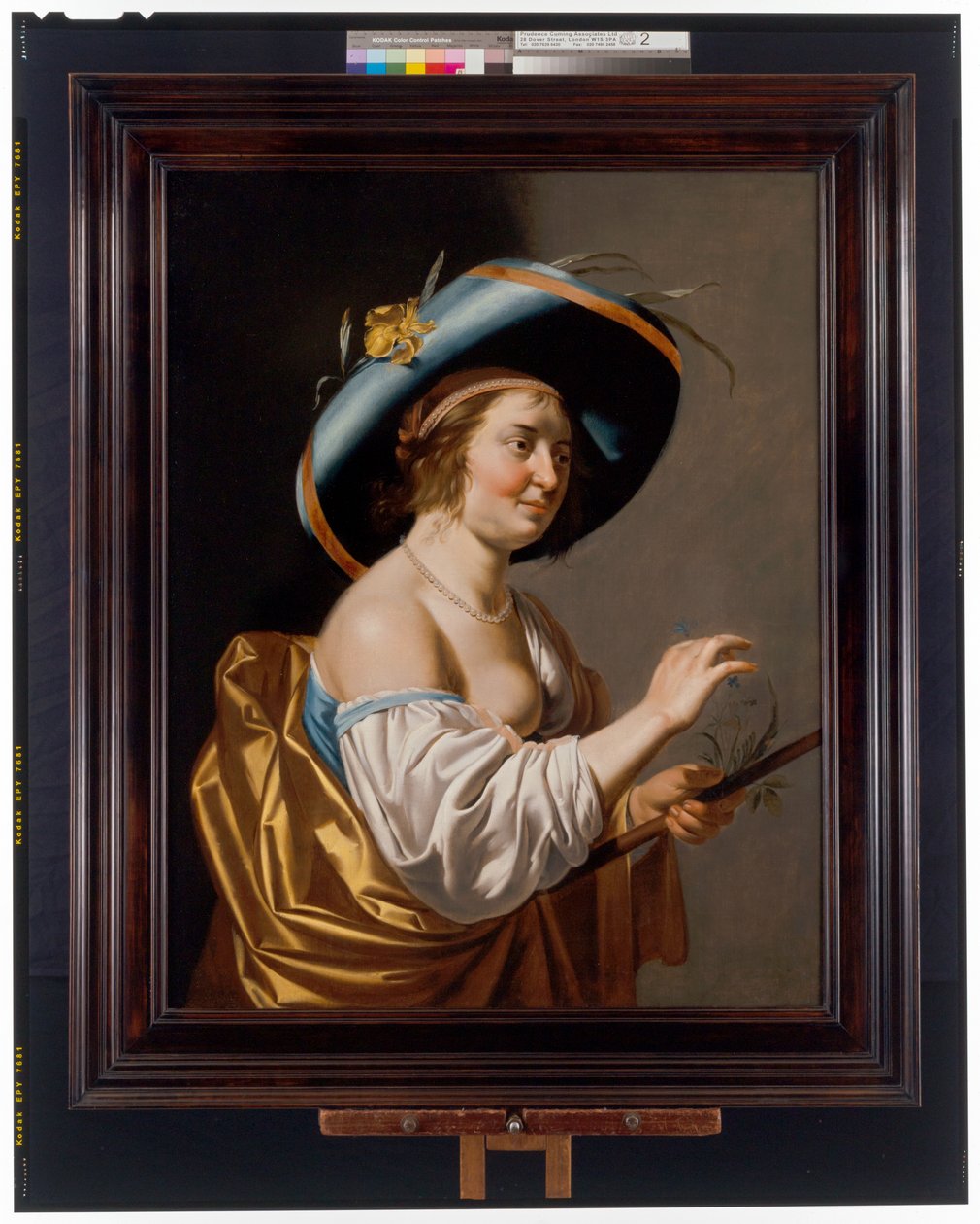 Halvfigurportrett av en hyrde av Jan van Bijlert or Bylert