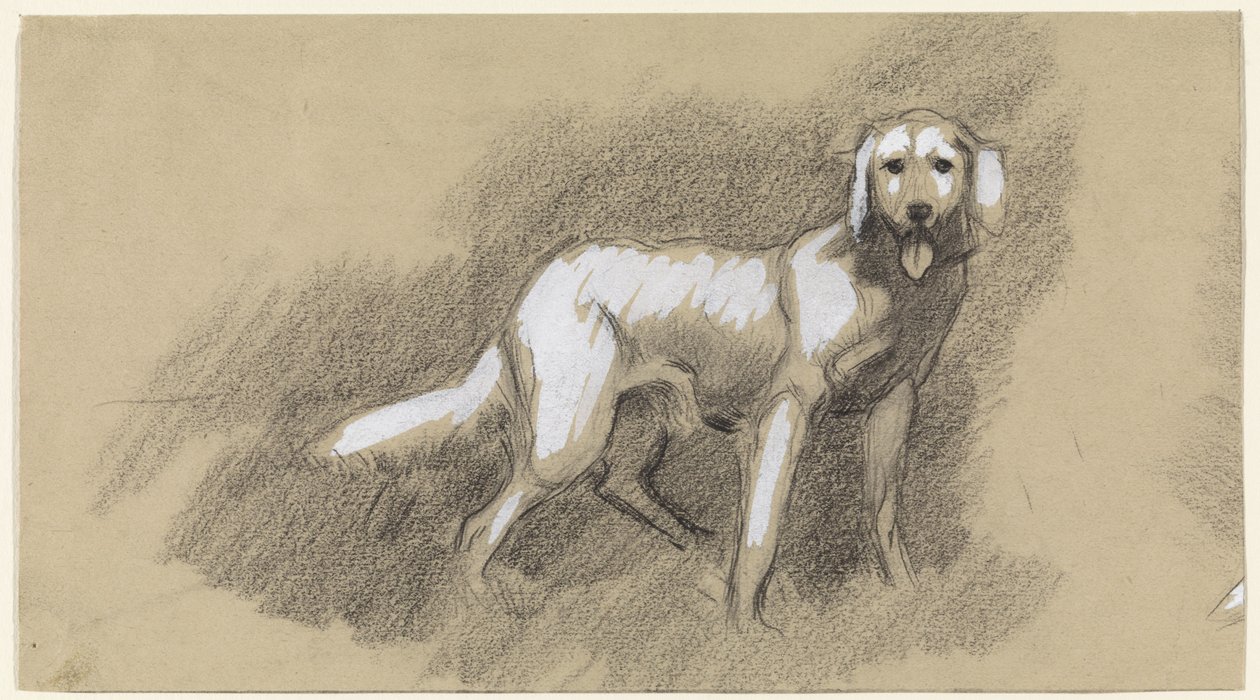 stående hund av Jan van Essen