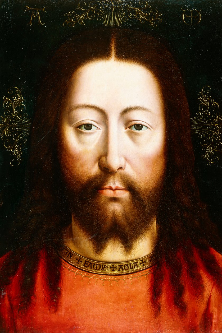 En triptyk med Kristus som Salvator Mundi, av Jan van Eyck