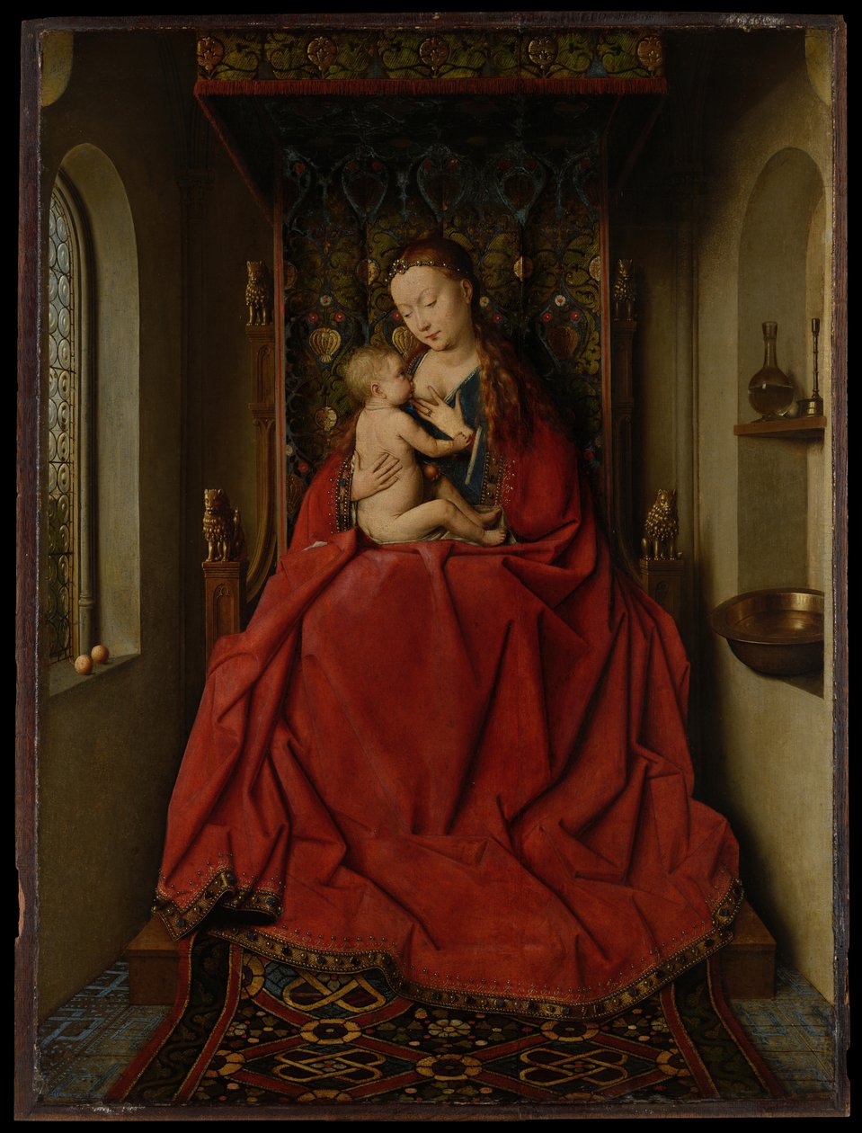 Lucca Madonna av Jan van Eyck