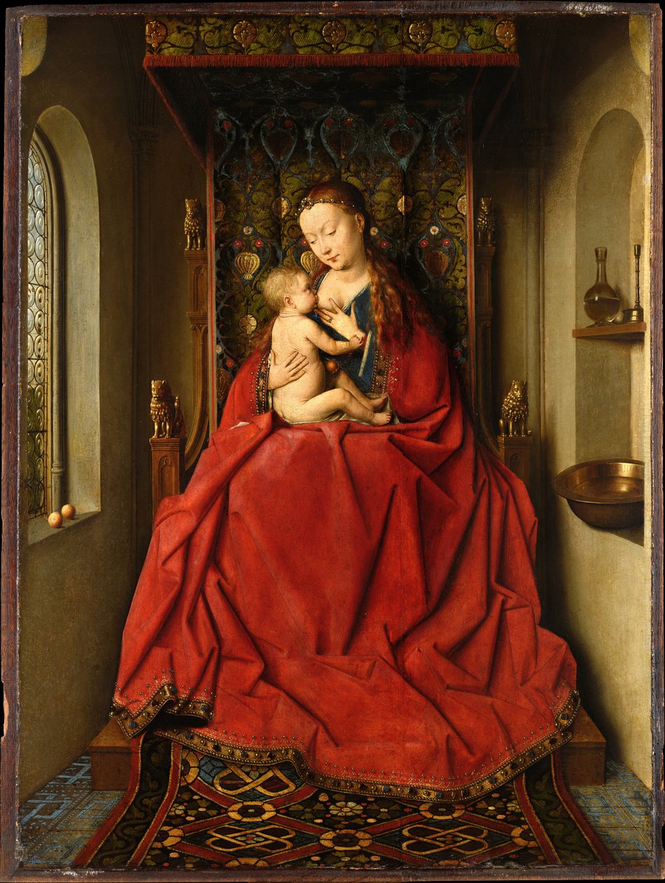 Lucca-madonnaen av Jan van Eyck