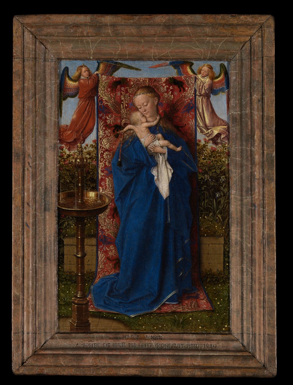 Madonna ved fontenen av Jan van Eyck