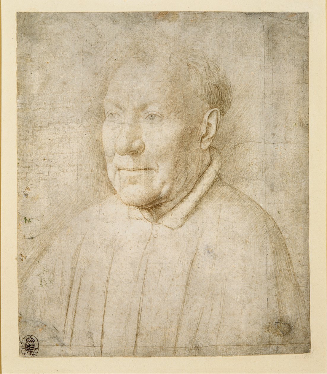Portrett av kardinal Niccolò Albergati av Jan van Eyck