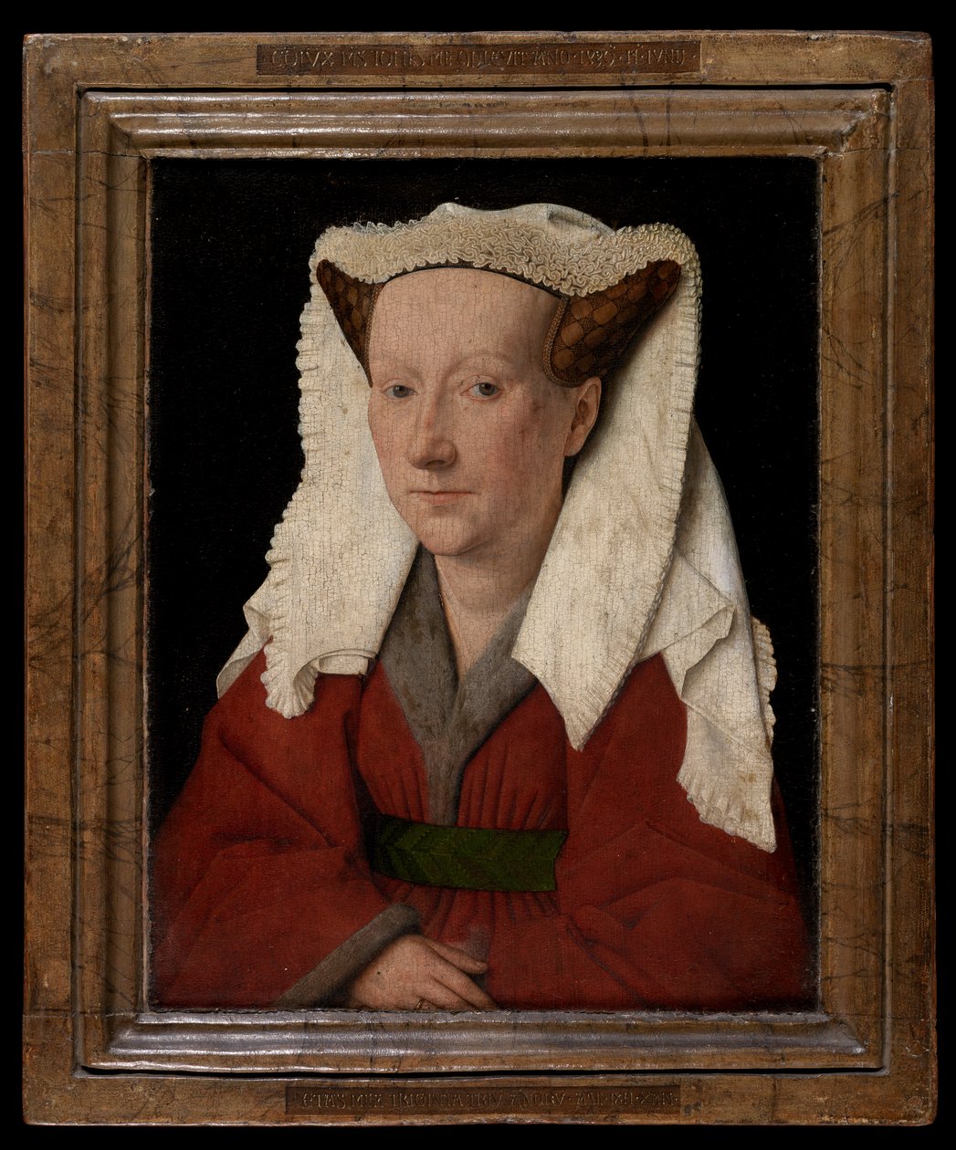 Portrett av Margareta van Eyck av Jan van Eyck