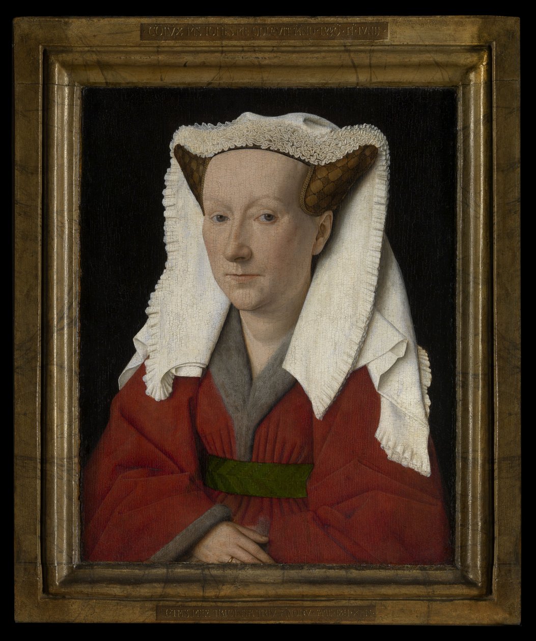Portrett av Margareta van Eyck av Jan van Eyck