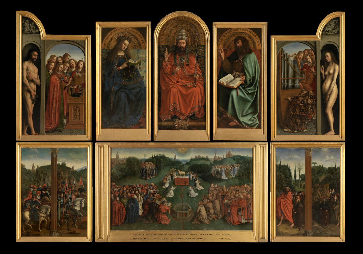 Tilbedelsen av lammet av Jan van Eyck