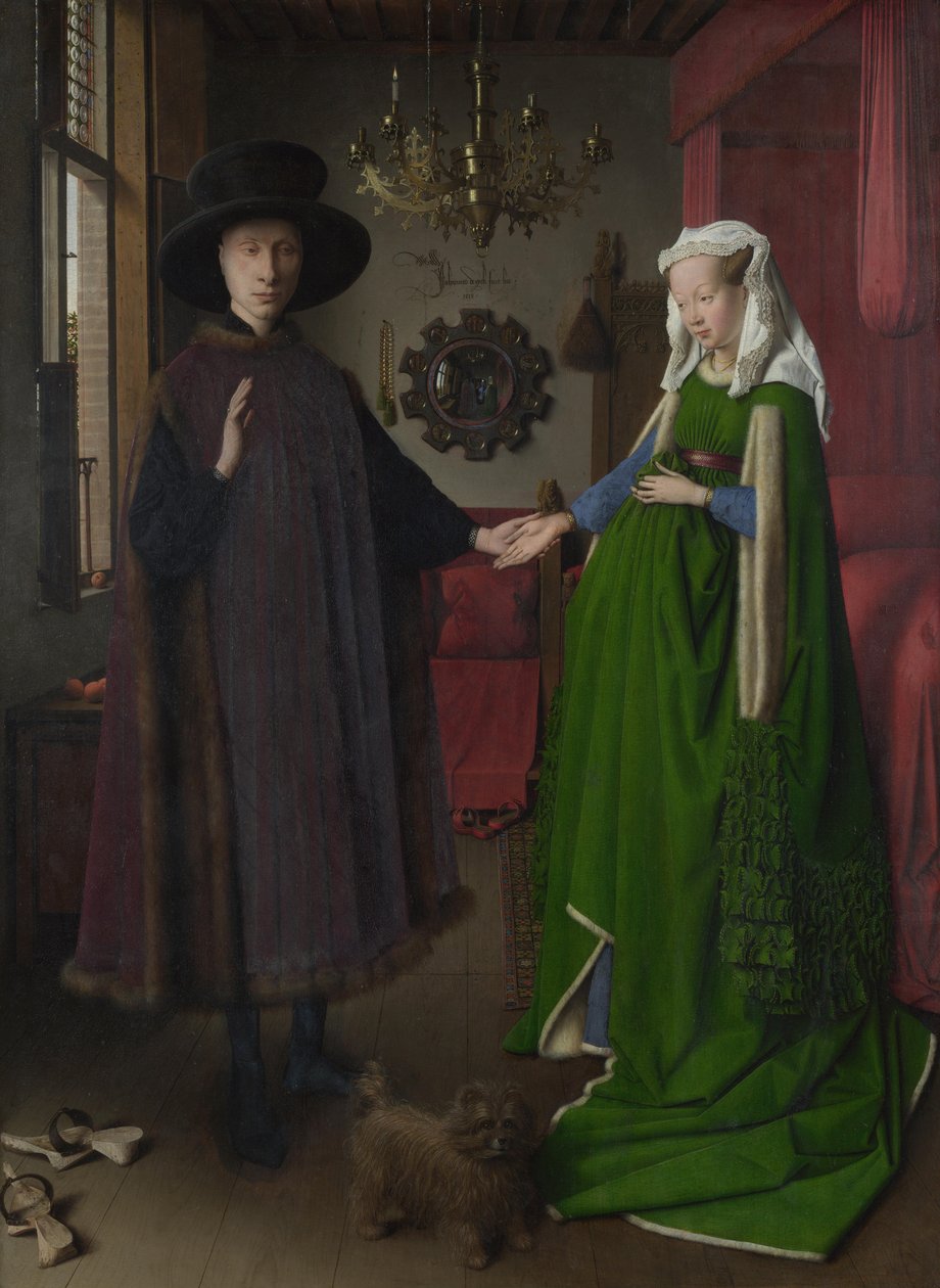 Arnolfini-portrettet, 1434 av Jan van Eyck
