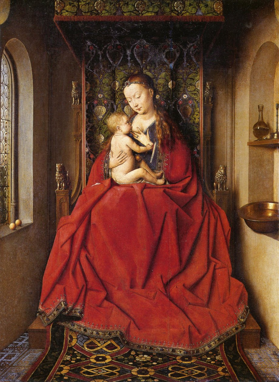 Lucca Madonna av Jan van Eyck