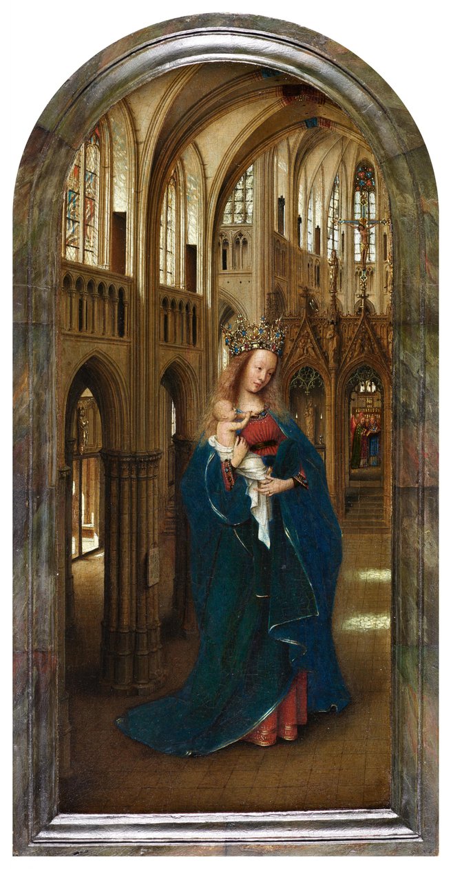 Madonnaen i kirken av Jan van Eyck