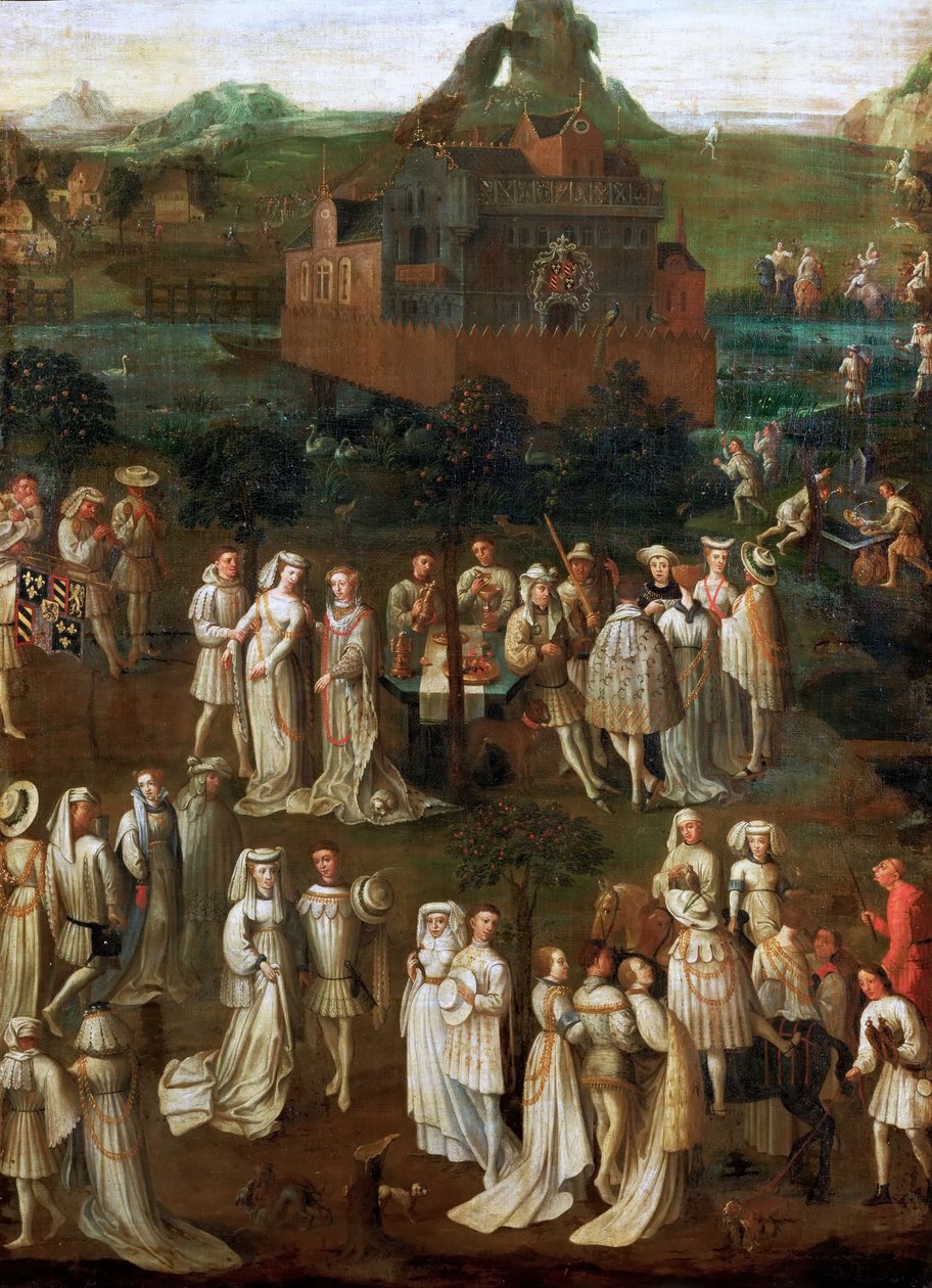 Ekteskapet til Filip den gode med Isabella av Portugal i januar 1430 av Jan van Eyck