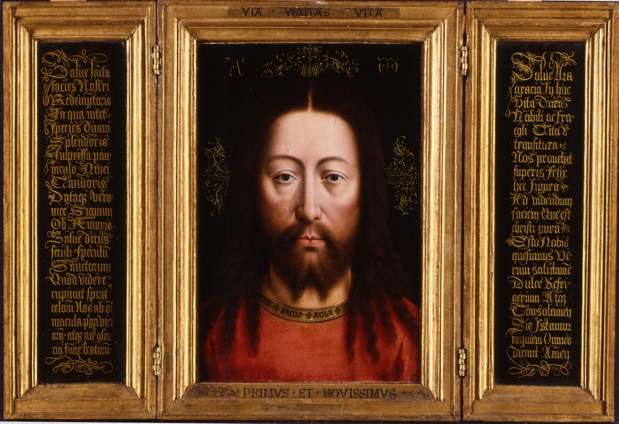 Triptyk: Kristus som frelser av Jan van Eyck