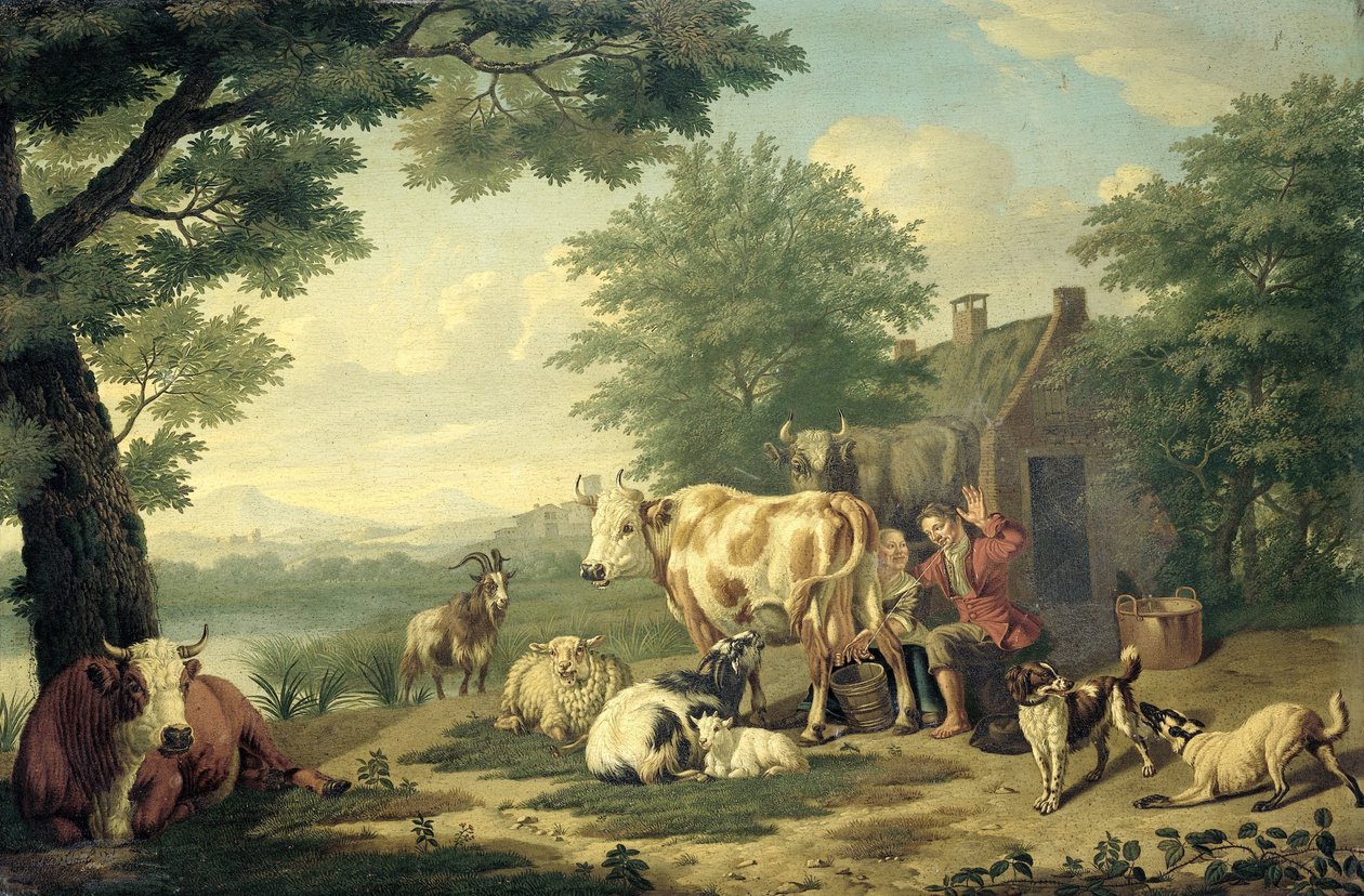 Melketid av Jan van Gool