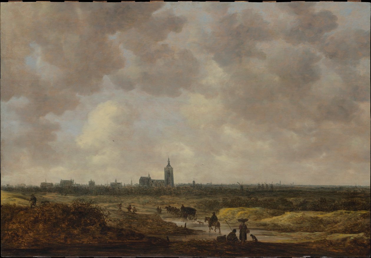 Utsikt over Haag fra nordvest av Jan van Goyen