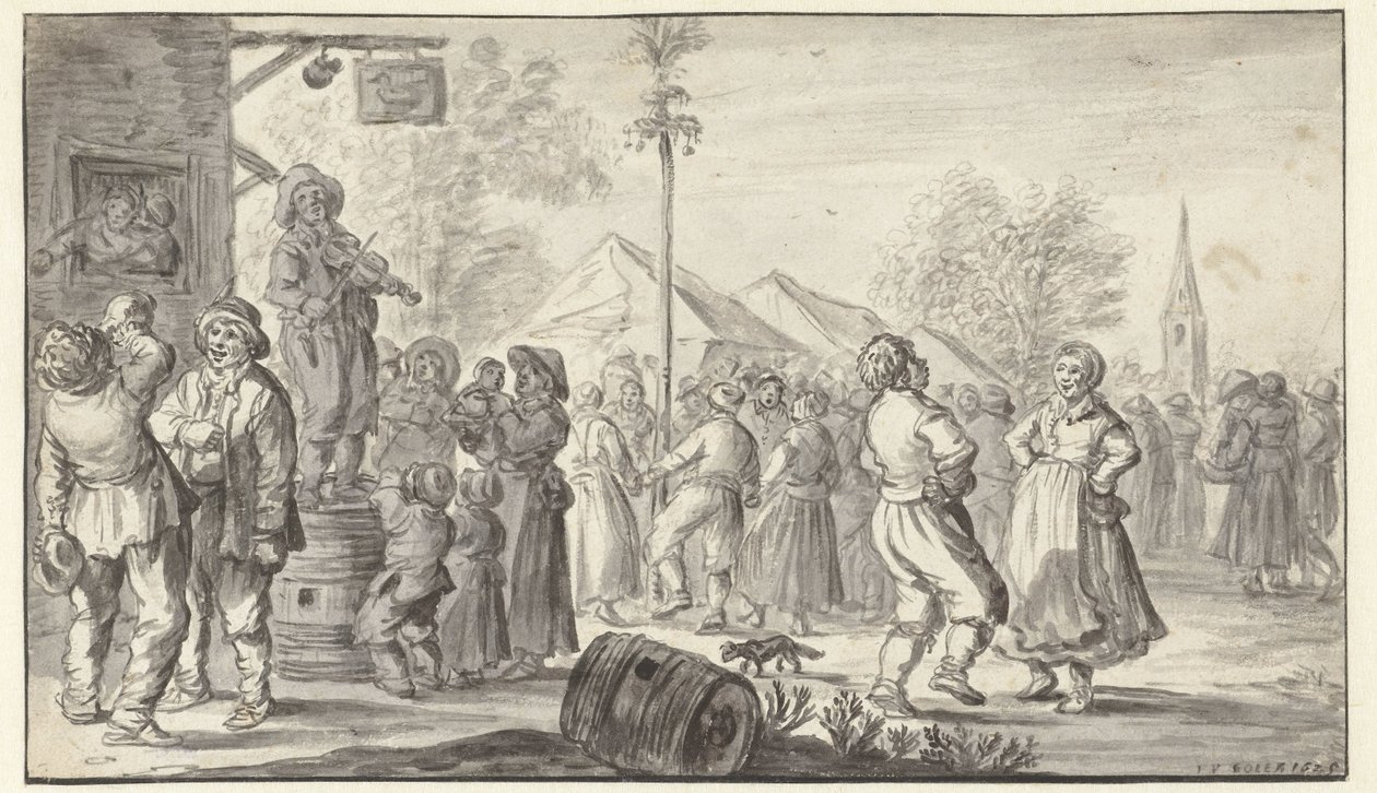 landsbymesse av Jan van Goyen
