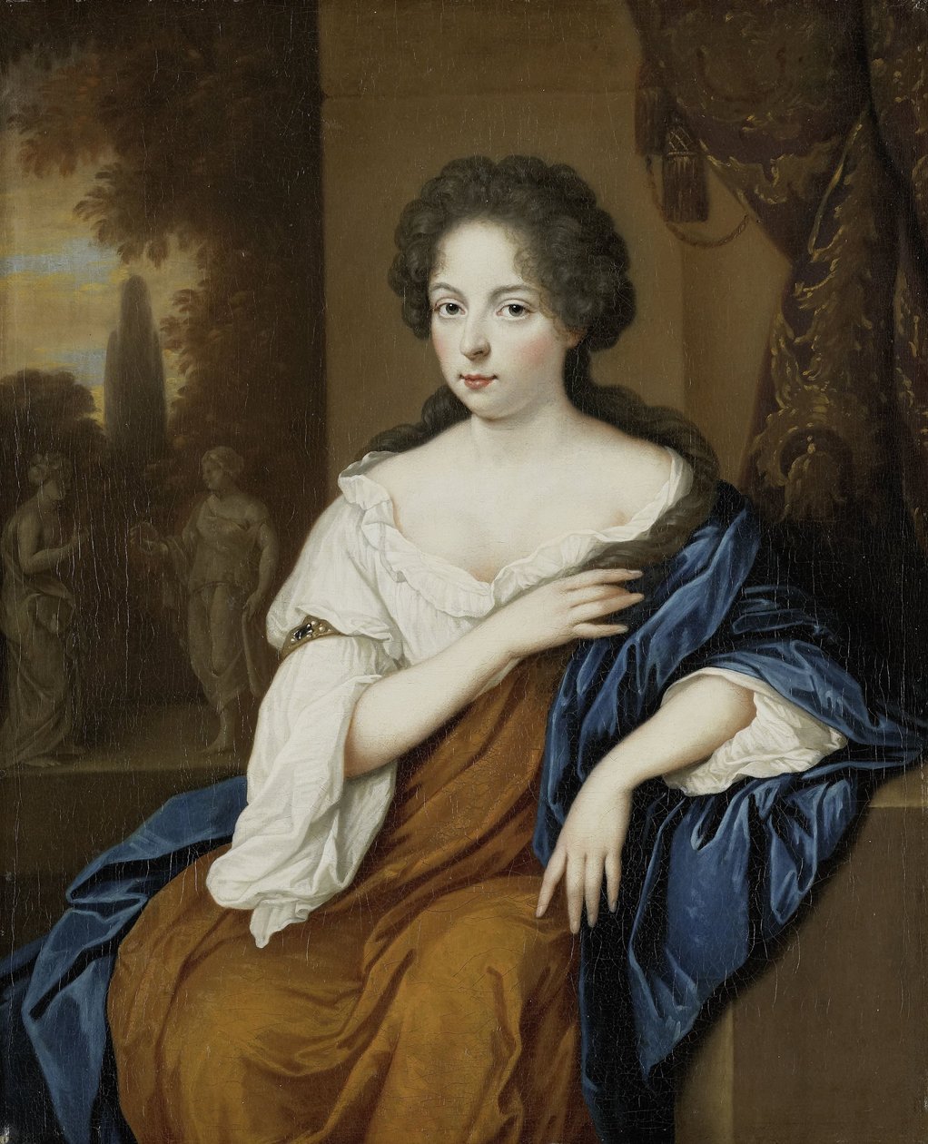Portrett av en kvinne av Jan van Haensbergen (attributed to)