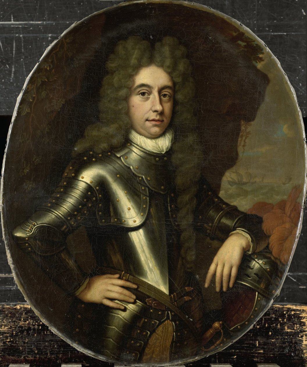 Portrett av Harmen Lineslager (1664-1704) av Jan van Haensbergen