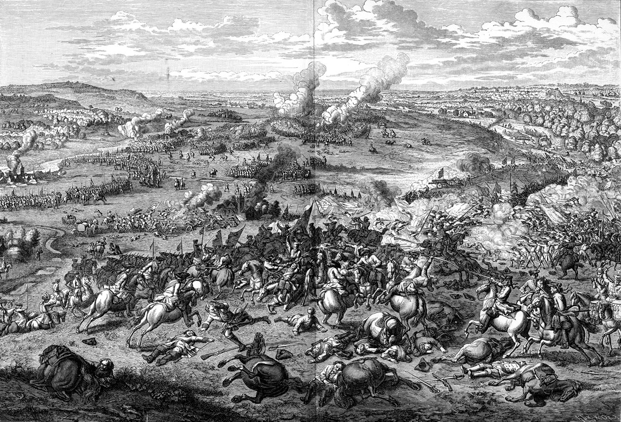 Slaget ved Hochstadt, Bayern, 13. august 1704, 1903. av Jan van Huchtenburg
