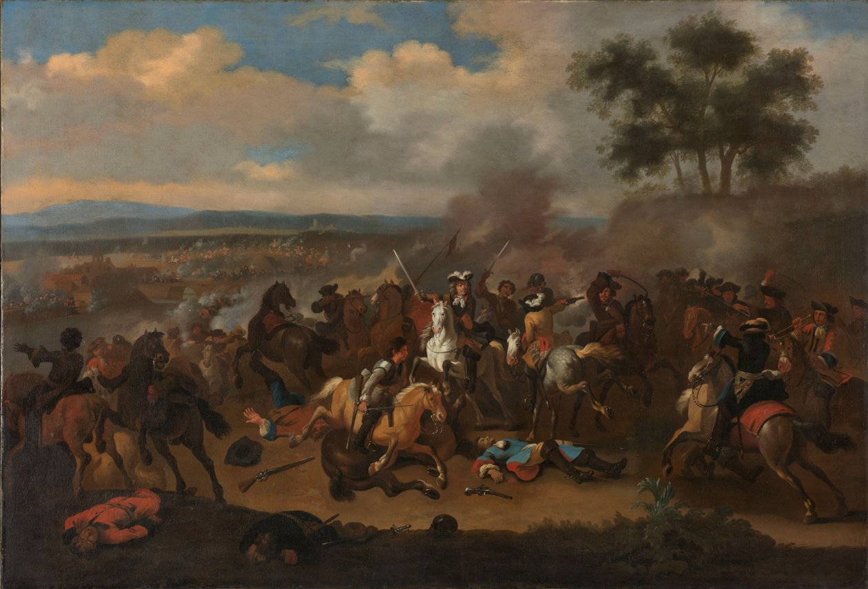 Slaget ved Boyne av Jan van Huchtenburgh
