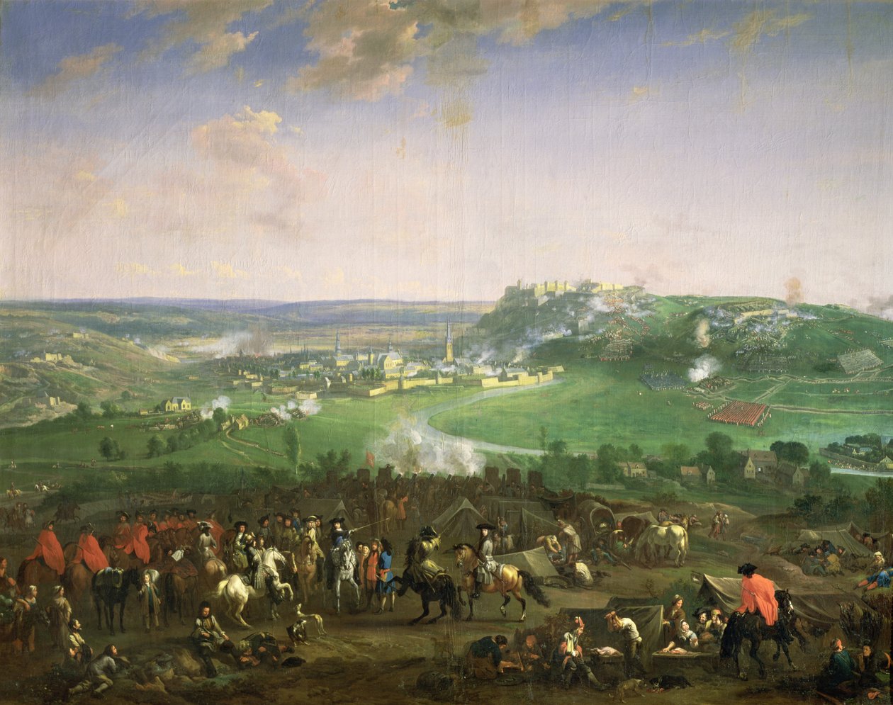 Beleiringen av Namur, 1659 av Jan van Hugthenburgh