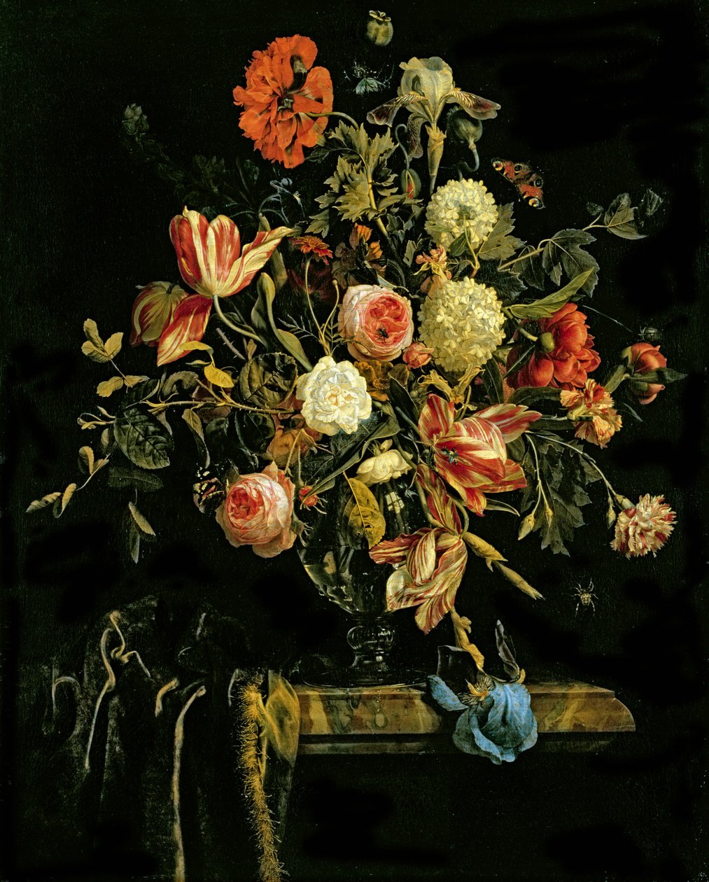 Blomsterstilleben, 1706 av Jan van Huysum