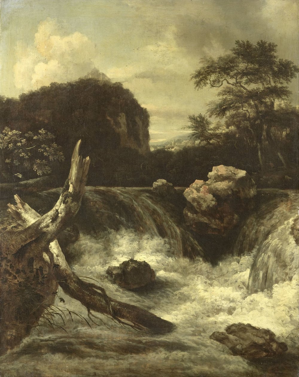 En foss av Jan van  Kessel