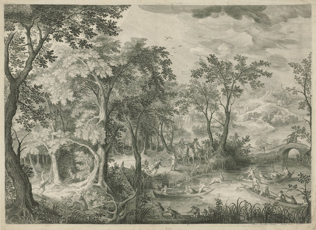 Hjortejakt av Jan van Londerseel