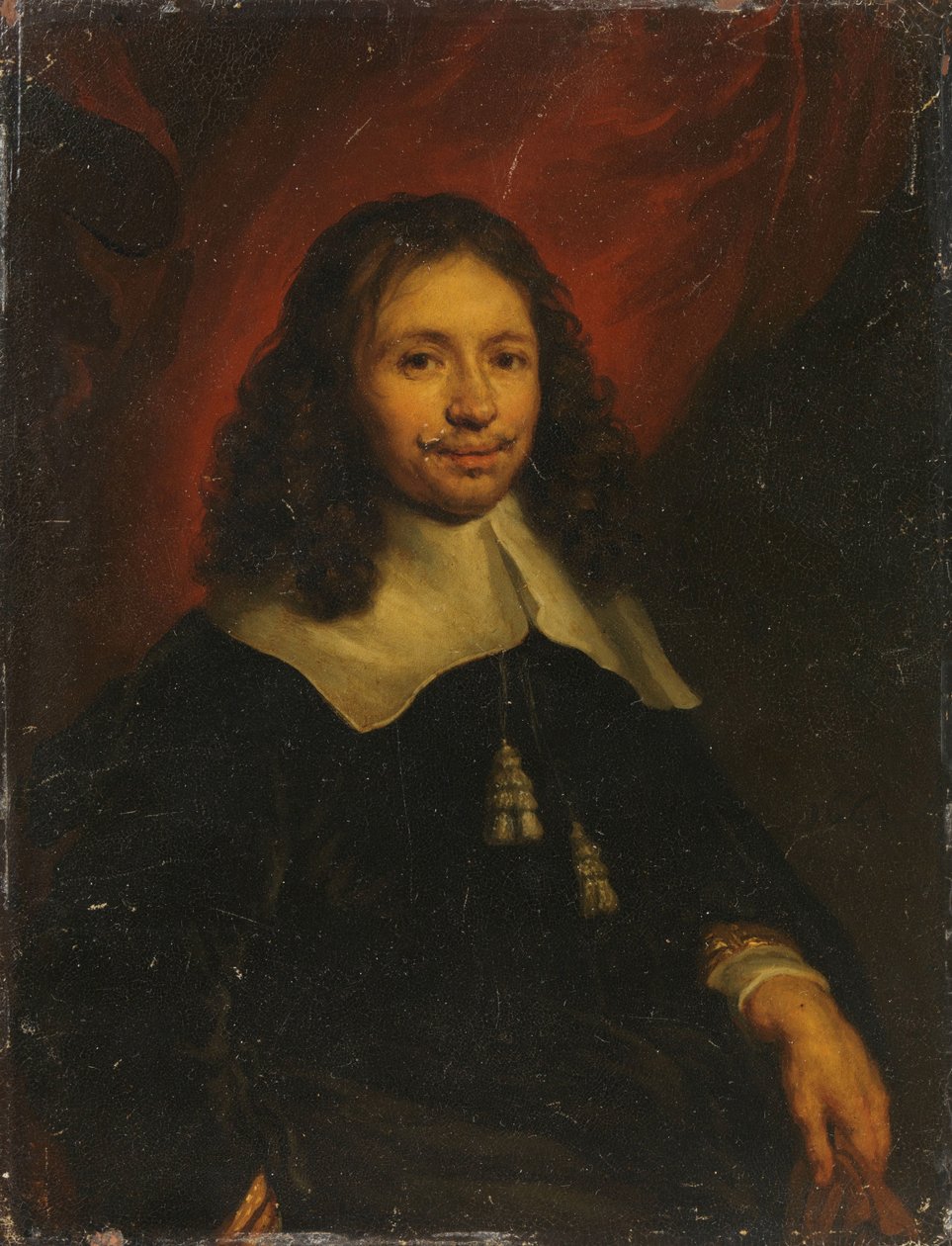 Portrett av Dionijs Wijnands, kjøpmann i Amsterdam av Jan van  Noordt