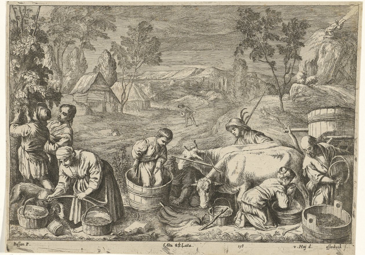 Høst The Four Seasons (serietittel) av Jan van Ossenbeeck
