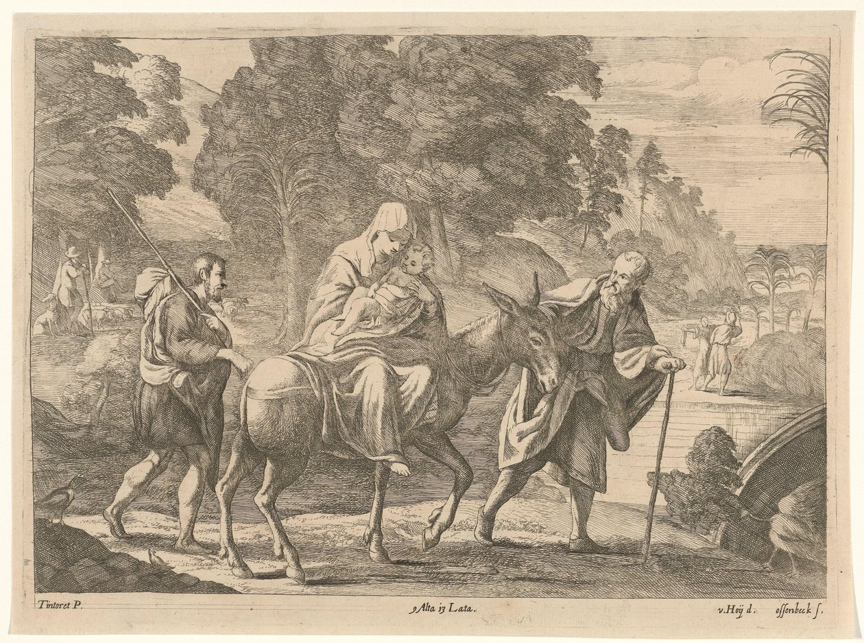 Fly til Egypt av Jan van Ossenbeeck